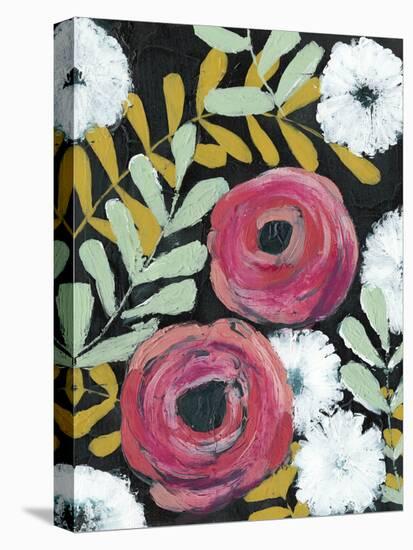 Flor de Color II-Grace Popp-Stretched Canvas