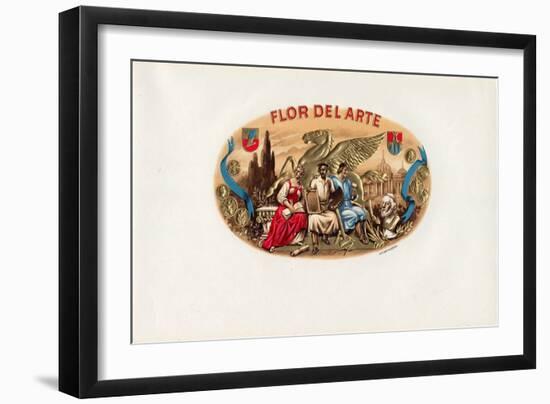 Flor Del Arte-Art Of The Cigar-Framed Giclee Print