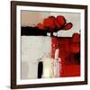 Flor Roja IV-Selena-Framed Art Print