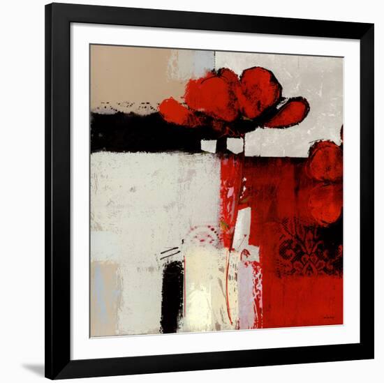 Flor Roja IV-Selena-Framed Art Print