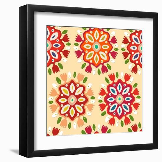 Flor-Sharon Turner-Framed Art Print