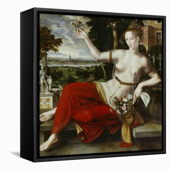 Flora, 1559-Jan Massys-Framed Stretched Canvas