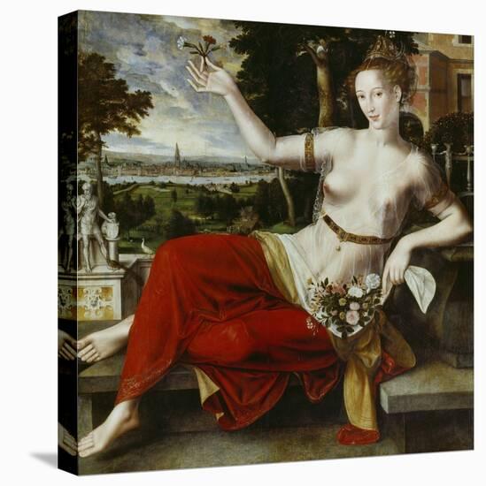 Flora, 1559-Jan Massys-Stretched Canvas