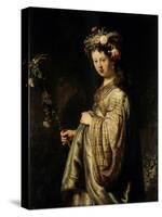Flora, 1634-Rembrandt van Rijn-Stretched Canvas
