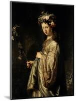 Flora, 1634-Rembrandt van Rijn-Mounted Giclee Print