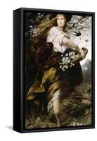 Flora, 1883-Ferdinand Keller-Framed Stretched Canvas