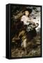 Flora. 1883-Ferdinand Keller-Framed Stretched Canvas