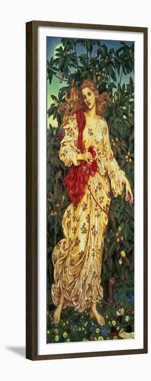 Flora, 1894-Evelyn De Morgan-Framed Giclee Print