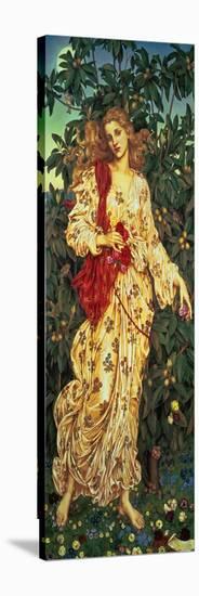 Flora, 1894-Evelyn De Morgan-Stretched Canvas