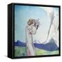 Flora Alpina-Edward Reginald Frampton-Framed Stretched Canvas