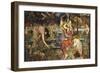 Flora and the Zephyrs-John William Waterhouse-Framed Premium Giclee Print