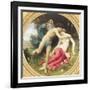 Flora and Zephyr, 1875-William Adolphe Bouguereau-Framed Giclee Print