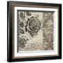 Flora Antiqua IV-Paula Scaletta-Framed Giclee Print
