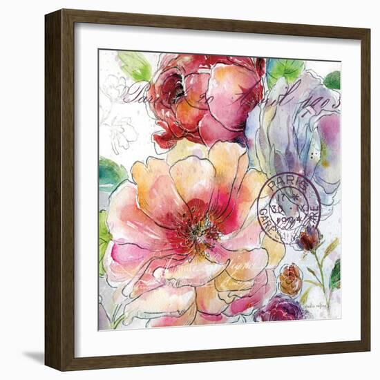 Flora Bella 1-Studio Rofino-Framed Art Print