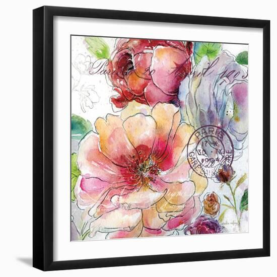 Flora Bella 1-Studio Rofino-Framed Art Print