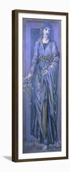 Flora, c.1885-Edward Burne-Jones-Framed Premium Giclee Print