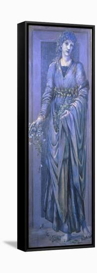 Flora, c.1885-Edward Burne-Jones-Framed Stretched Canvas