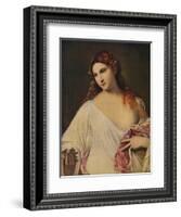 'Flora', c1515-1517, (c1915)-Titian-Framed Giclee Print