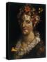 Flora, C1591-Giuseppe Arcimboldi-Stretched Canvas