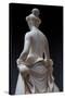Flora, Detail of the Rear Part, 1838-40 (Marble)-Pietro Tenerani-Stretched Canvas