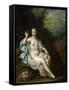 Flora, Dutch Painting of 17th Century-Pieter Borm-Framed Stretched Canvas