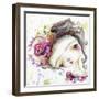 Flora Frida 491-Mindy Lacefield-Framed Giclee Print