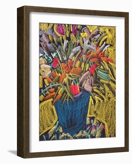 Flora in the Afternoon-Frances Treanor-Framed Giclee Print