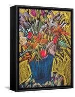 Flora in the Afternoon-Frances Treanor-Framed Stretched Canvas