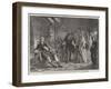 Flora Macdonald Introduced to Prince Charles Edward, after the Battle of Culloden-Alexander Johnston-Framed Giclee Print