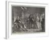 Flora Macdonald Introduced to Prince Charles Edward, after the Battle of Culloden-Alexander Johnston-Framed Giclee Print