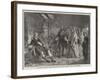 Flora Macdonald Introduced to Prince Charles Edward, after the Battle of Culloden-Alexander Johnston-Framed Giclee Print