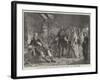 Flora Macdonald Introduced to Prince Charles Edward, after the Battle of Culloden-Alexander Johnston-Framed Giclee Print