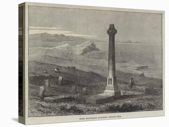 Flora Macdonald's Monument, Kilmuir, Skye-null-Stretched Canvas