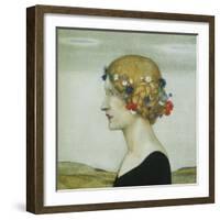 Flora of the Fields-Edward Reginald Frampton-Framed Giclee Print