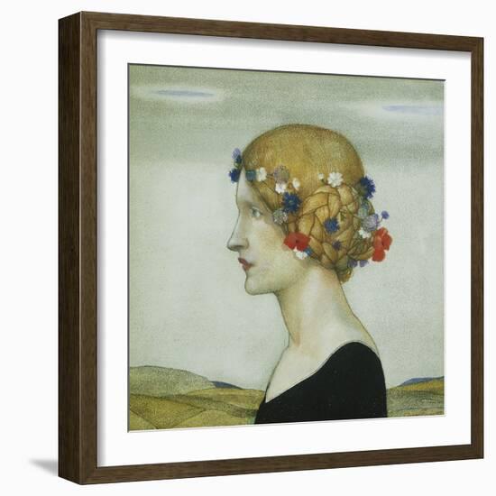 Flora of the Fields-Edward Reginald Frampton-Framed Giclee Print