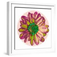 Flora Orb I-Ricki Mountain-Framed Art Print