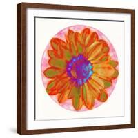 Flora Orb III-Ricki Mountain-Framed Art Print