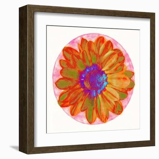 Flora Orb III-Ricki Mountain-Framed Art Print