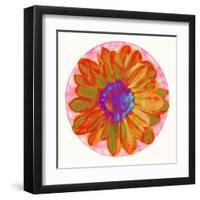 Flora Orb III-Ricki Mountain-Framed Art Print