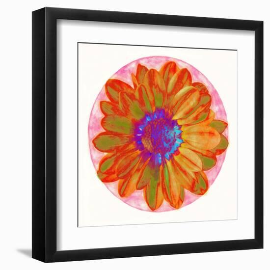 Flora Orb III-Ricki Mountain-Framed Art Print