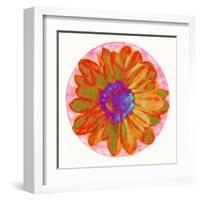 Flora Orb III-Ricki Mountain-Framed Art Print