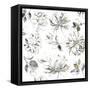 Flora Outlines-Asia Jensen-Framed Stretched Canvas