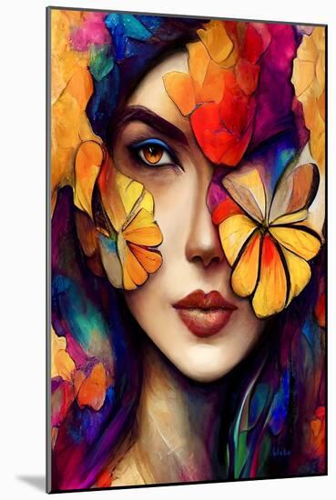 Flora Parable, C.2022 (Digital Art)-Blake Munch-Mounted Giclee Print