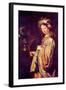 Flora (Portrait of Saskia as Flora)-Rembrandt van Rijn-Framed Art Print