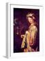 Flora (Portrait of Saskia as Flora)-Rembrandt van Rijn-Framed Art Print