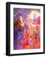 Flora's Realm-Judy Mastrangelo-Framed Giclee Print