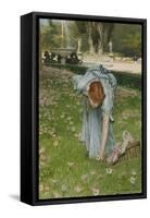 Flora - Spring in the Gardens of the Villa Borghese-Sir Lawrence Alma-Tadema-Framed Stretched Canvas