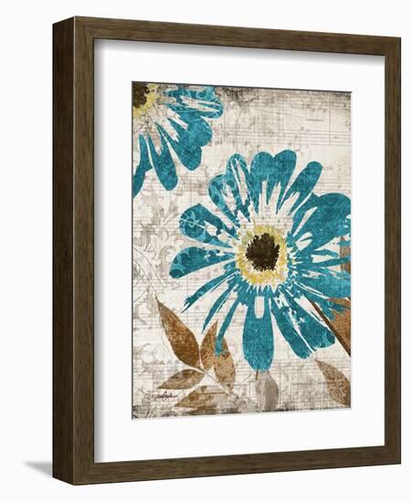 Flora Symphony 1-Diane Stimson-Framed Art Print