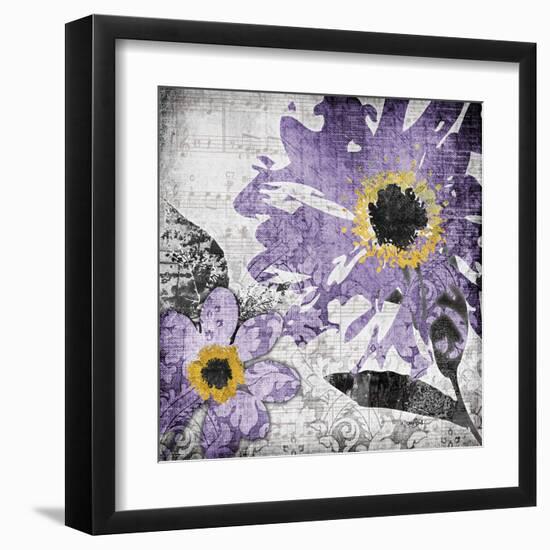 Flora Symphony 3-Diane Stimson-Framed Art Print