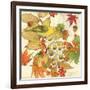 Flora & Tanager I-Julie Paton-Framed Art Print